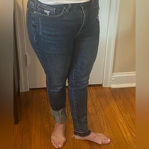 Judy Blue Raw Hem Skinny Jeans